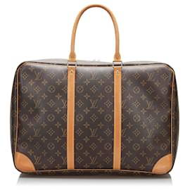 Louis Vuitton-Louis Vuitton Brown Monogram Sirius 45-Brown