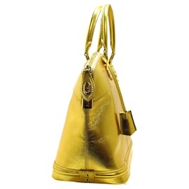 Louis Vuitton-Louis Vuitton Gold Suhali Lockit MM-Golden