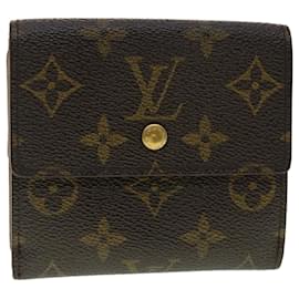 Louis Vuitton-LOUIS VUITTON Monogram Portefeuille Elise Wallet M61654 LV Auth 40638-Monogram
