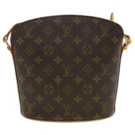 Louis Vuitton-LOUIS VUITTON Monogram Drouot Shoulder Bag M51290 LV Auth am4190-Monogram