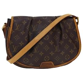 Louis Vuitton-LOUIS VUITTON Monogram Menilmontant PM Sac à bandoulière M40474 Auth LV 40480-Monogramme