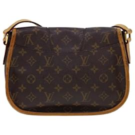 Louis Vuitton-LOUIS VUITTON Monogram Menilmontant PM Shoulder Bag M40474 LV Auth 40480-Monogram
