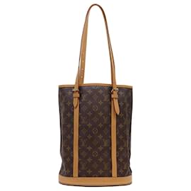 Louis Vuitton-Bolso de hombro M con monograma Bucket GM de LOUIS VUITTON42236 LV Auth 40520-Monograma