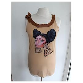 Fendi-Tops-Beige