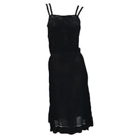 Chanel-Chanel 06P Black Lace Dress-Black