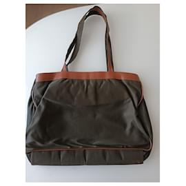Fendi-Handbags-Brown,Khaki
