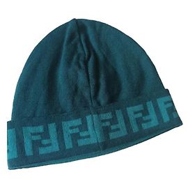 Fendi Chapéus Verde