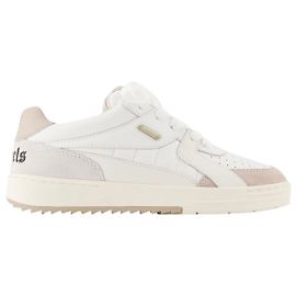 Baskets University Origin - Palm Angels - Beige - Cuir Marron Beige
