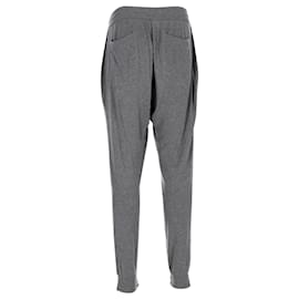Tom Ford-Tom Ford Relaxed Fit Drawstring Sweatpants in Grey Cotton-Grey
