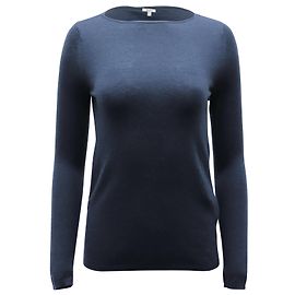Max Mara Mondo Pullover aus blauem Kaschmir Blau