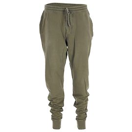 Tom Ford Relaxed Fit Drawstring Sweatpants in Olive Cotton Green Olive green