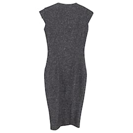Autre Marque-Antonio Berardi Sheath Dress in Grey Wool-Grey