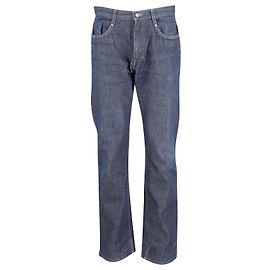 Saint Laurent Vaqueros Rive Gauche de corte regular en algodón azul Azul