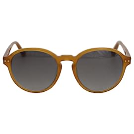Linda Farrow-Linda Farrow Luxe Sonnenbrille aus braunem Acetat-Braun