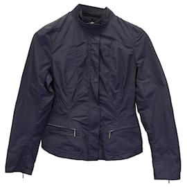Autre Marque-Weekend Max Mara Jacket in Navy Blue Polyester-Navy blue