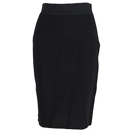 Falda ajustada Diane Von Furstenberg de algodón negro Negro