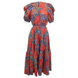Abito midi Ulla Johnson Claire in cotone multicolor Altro