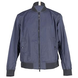Hugo Boss Boss Bomberjacke aus marineblauem Polyamid Blau Marineblau