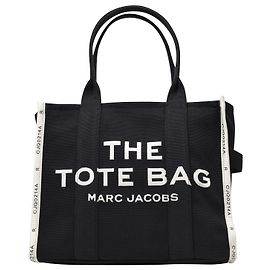 Marc Jacobs Le grand cabas en toile noire Noir