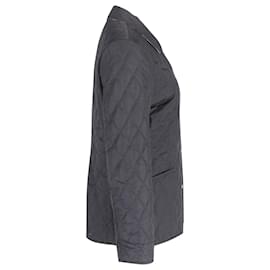 Burberry-Burberry Quilted Jacket in Black Cotton-Black