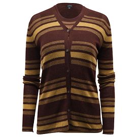 Joseph Stripe Cardigan Twin Set en cachemire multicolore Autre Imprimé python