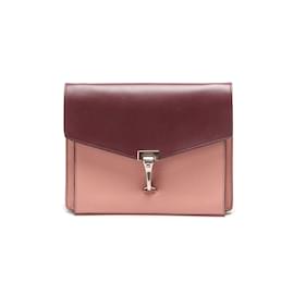 Burberry-Sac à bandoulière Macken en cuir-Rose