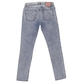 Acne-Acne Studios Marble Wash Slim Fit North Jeans aus hellblauer Baumwolle-Andere