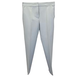 Max Mara-Max Mara Cropped Trousers in Mint Viscose-Other