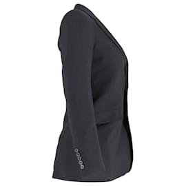 Saint Laurent-Saint Laurent Anzugsjacke aus schwarzer Wolle-Schwarz