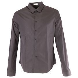 Camicia a maniche lunghe Balenciaga in cotone nero Nero