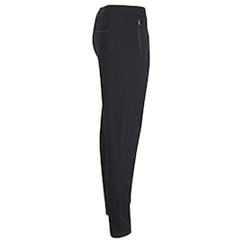 Balenciaga-Pantaloni della tuta Balenciaga Slim-Fit Jersey in poliammide nera-Nero