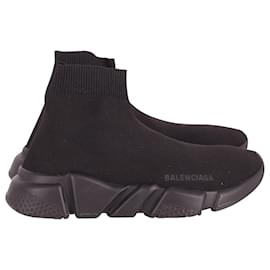 Balenciaga-Balenciaga Speed Sneakers in Black Acrylic-Black