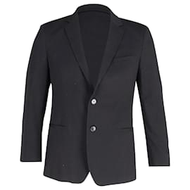 Dolce & Gabbana-Dolce & Gabbana Classic Tailored Blazer in Black Polyester-Black