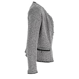 Iro-Iro-Tweed-Jacke aus schwarzer Baumwolle-Andere