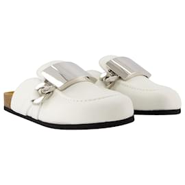 JW Anderson-Gourmet Loafers - J.W. Anderson - White - Leather-White