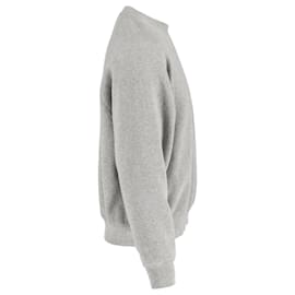 Fear of God-Fear of God Essentials Logo Print Sweatshirt in Grey Cotton-Grey