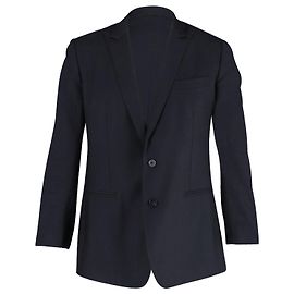 Dolce & Gabbana Classic Martini Jacket in Navy Blue Wool Blue Navy blue
