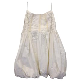 Ulla Johnson-Ulla Johnson Roselani Puff Skirt in Cream Cotton-White,Cream