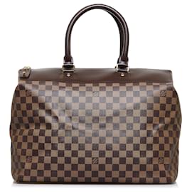 Louis Vuitton-Louis Vuitton Brown Damier Ebene Greenwich PM-Brown