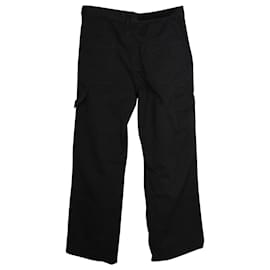 Loewe-Loewe Fishermen Jeans in Black Cotton-Black
