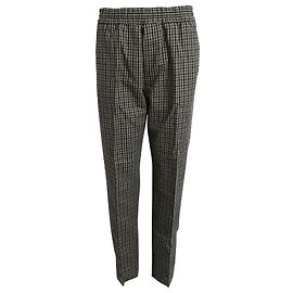 Pantaloni Boston Check di Acne Studios in lana multicolore Altro Stampa python