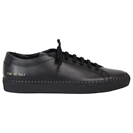 Autre Marque-Common Projects Original Achilles Sneakers in Black Leather-Black