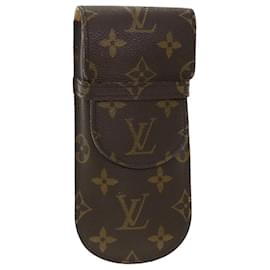 Louis Vuitton-LOUIS VUITTON Monogram Etui Lunette Rabat Glasses Case M62970 LV Auth 40730-Monogram