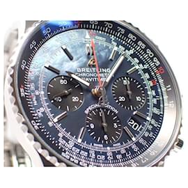 Breitling-BREITLING Navitimer B01 Chronograph 43 blackMOP Lot Limited Genuine goods Mens-Silvery