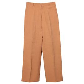 Jacquemus Le Pantalon Sauge Trousers in Orange Viscose Orange