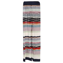 Missoni Striped Pants in Multicolor Cupro Other Python print