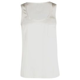 Joseph Tanktop aus Ecru-Seide Weiß Roh