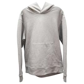 Acne-Acne Studios Hooded Sweatshirt in Grey Cotton -Grey