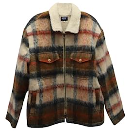 Levi's-Levi's Sherpa Ranch Coat in Brown Polyester-Brown