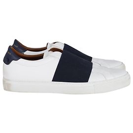 Givenchy Slip-On Low Top Sneakers in White Leather  White